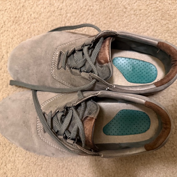 SAS Men's Tuff Low Top Leather Sneaker Olive Green - 9W - Picture 5 of 10